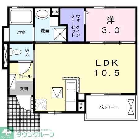 ジークアクスの物件間取画像